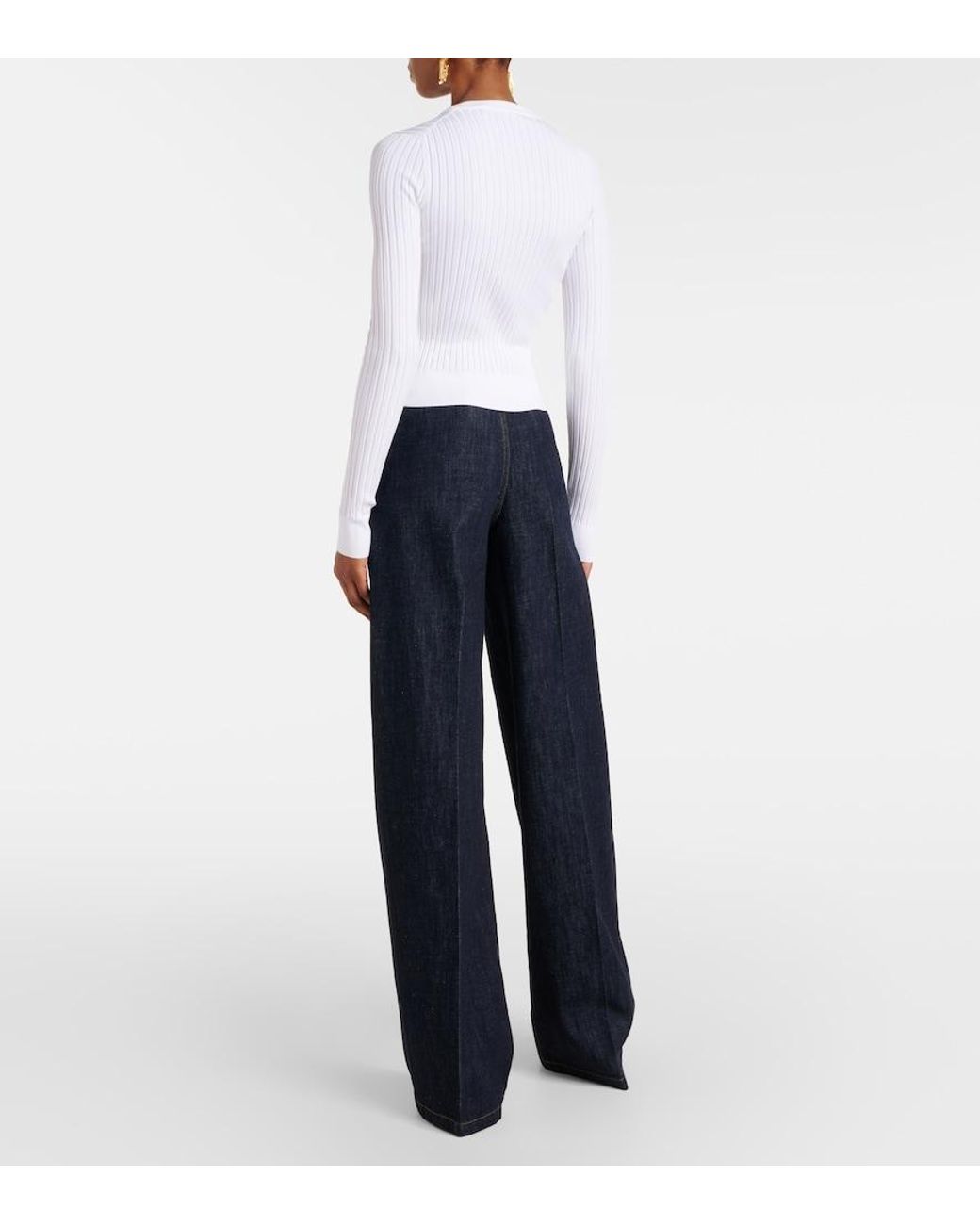 Dolce & Gabbana White Knitwear