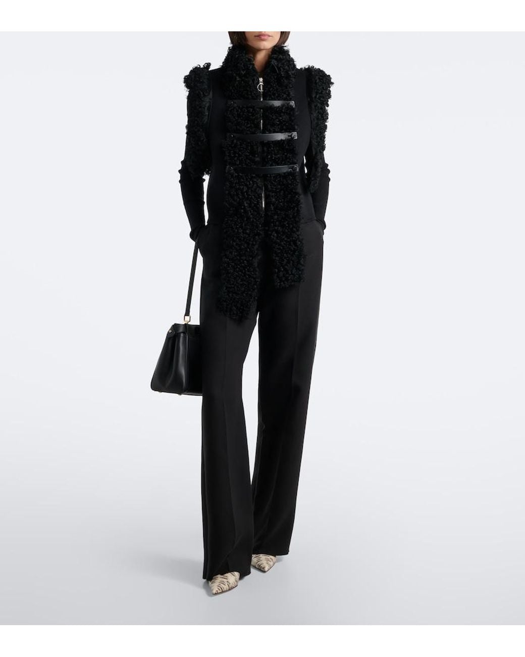 Fendi Metallic Colibri Snake-Effect Leather Slingback Pumps