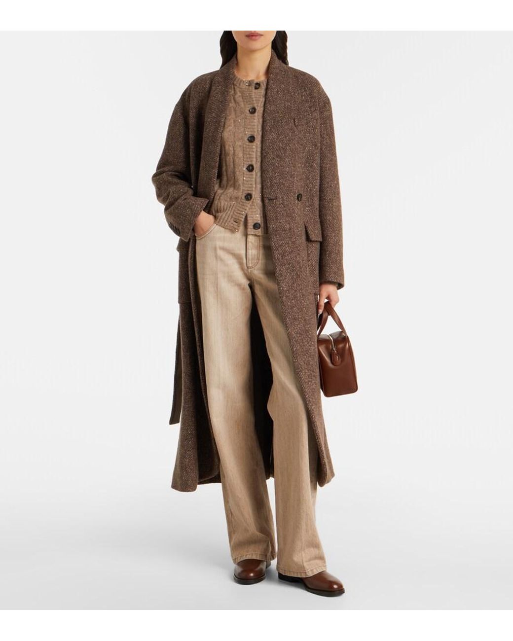 Manolo Blahnik Brown Chelsa Leather Chelsea Boots
