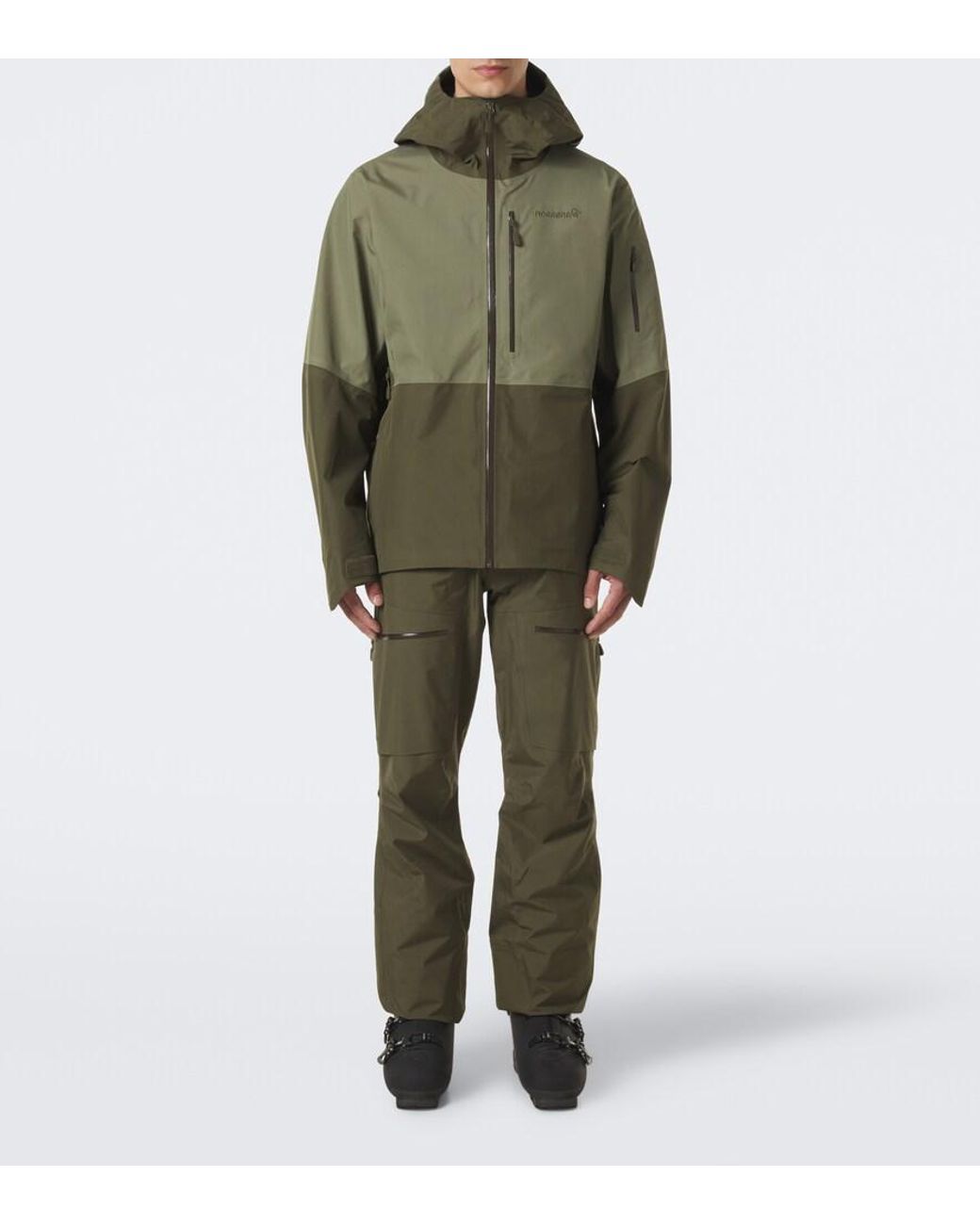 Norrona Green Lofoten Gore-Tex Ski Jacket for men