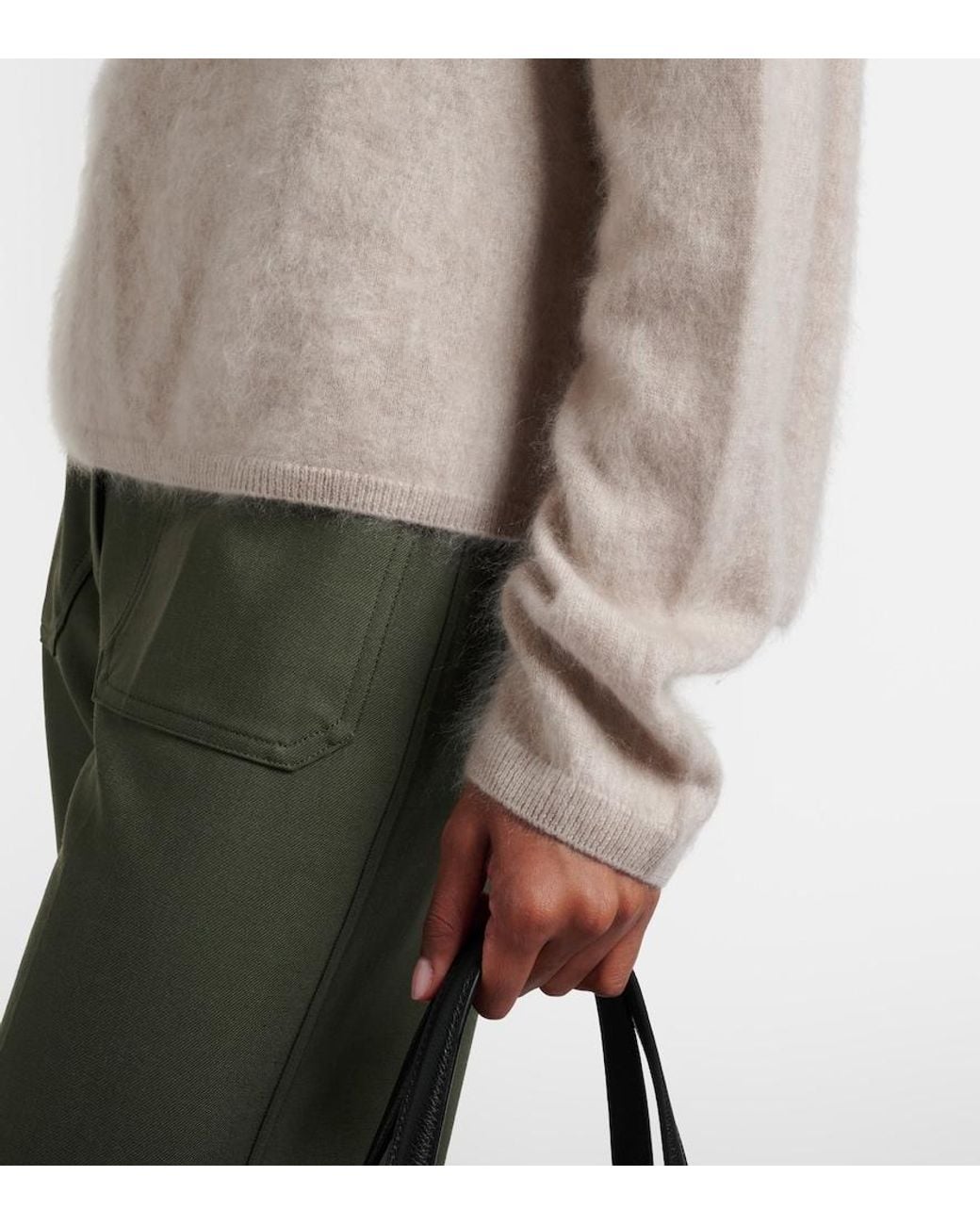 Lisa Yang Natural Lexia Cashmere Sweater