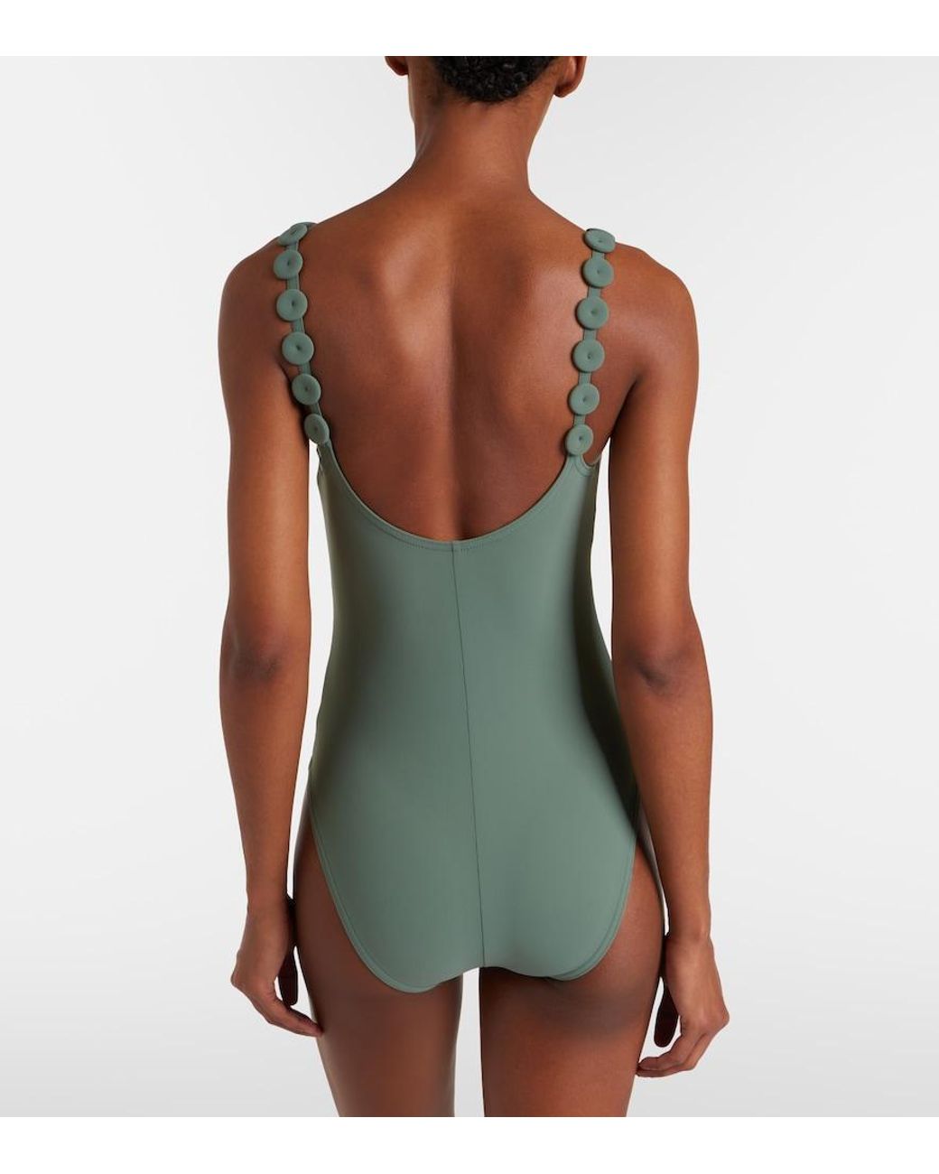 Karla Colletto Green Sadie Swimsuit