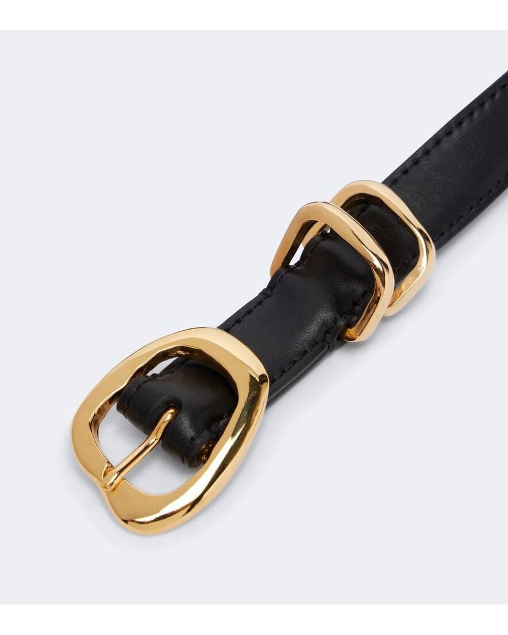 Amanu Black Tugela Leather Belt