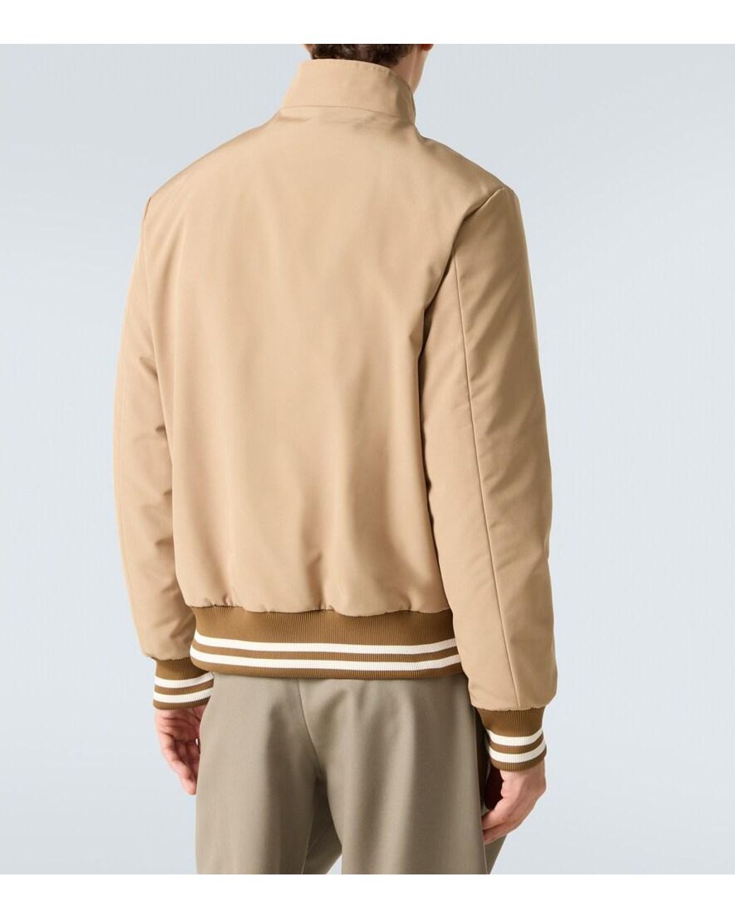 Moncler Natural Archivio Reversible Bomber Jacket for men