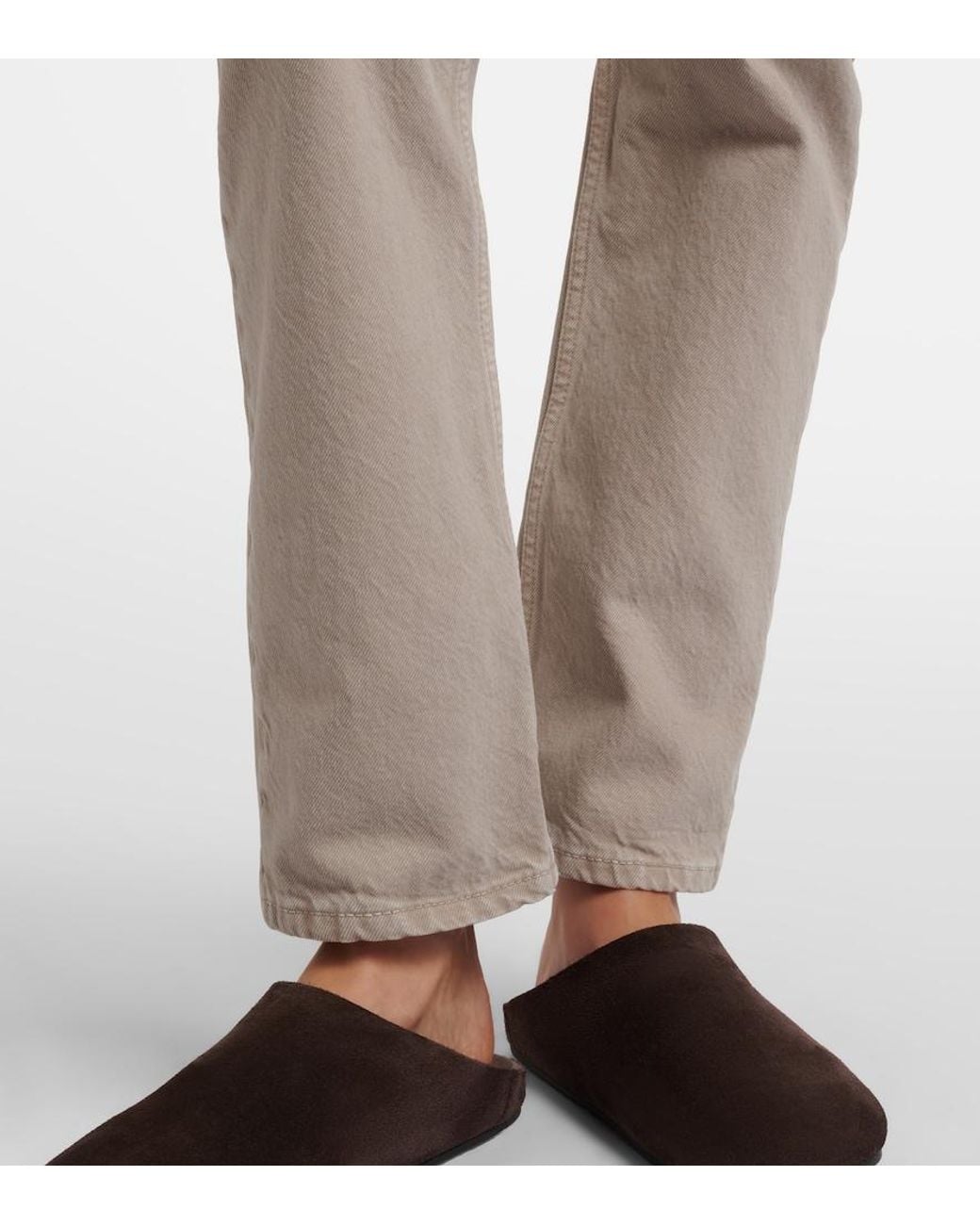 The Row Natural Riaco Slim-Fit Jeans