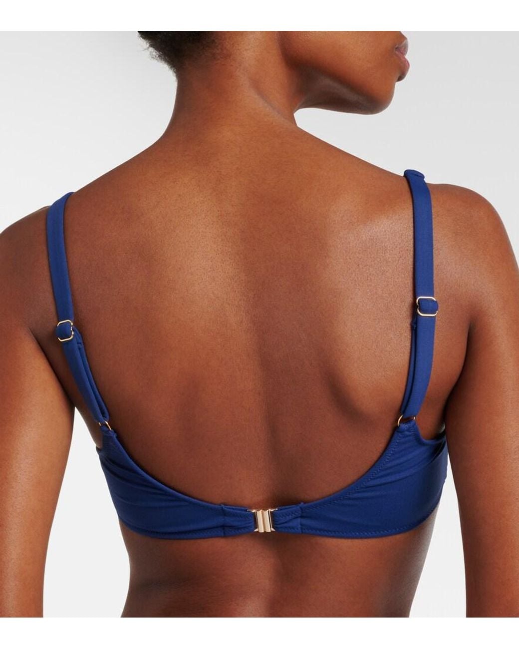 Melissa Odabash Blue Bikini-Oberteil Bel Air