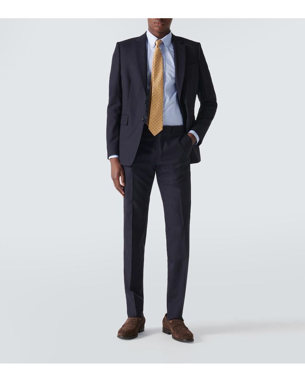Etro Blue Button-Down Shirt With Logo for men