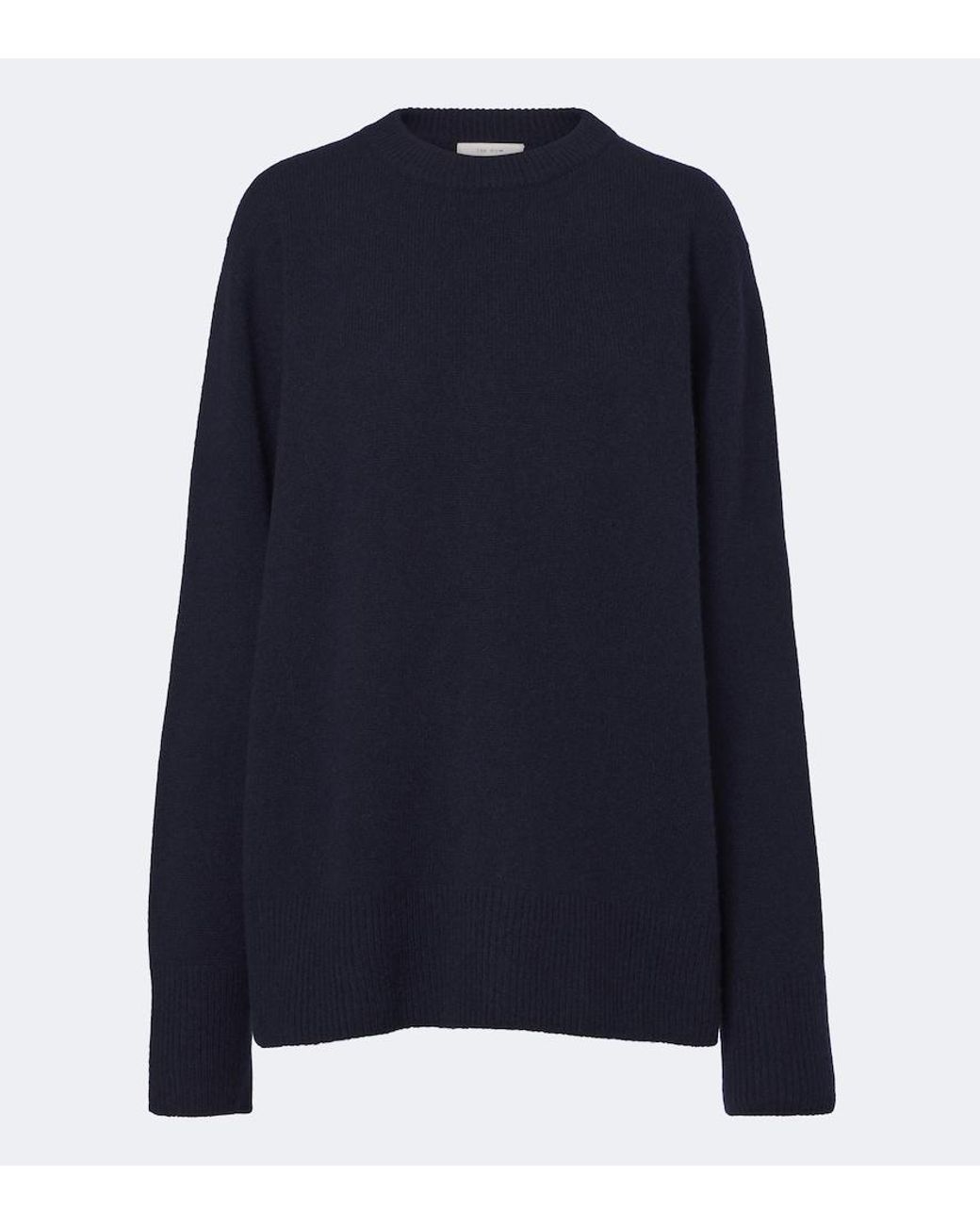 The Row Blue Sibem Wool And Cashmere Sweater