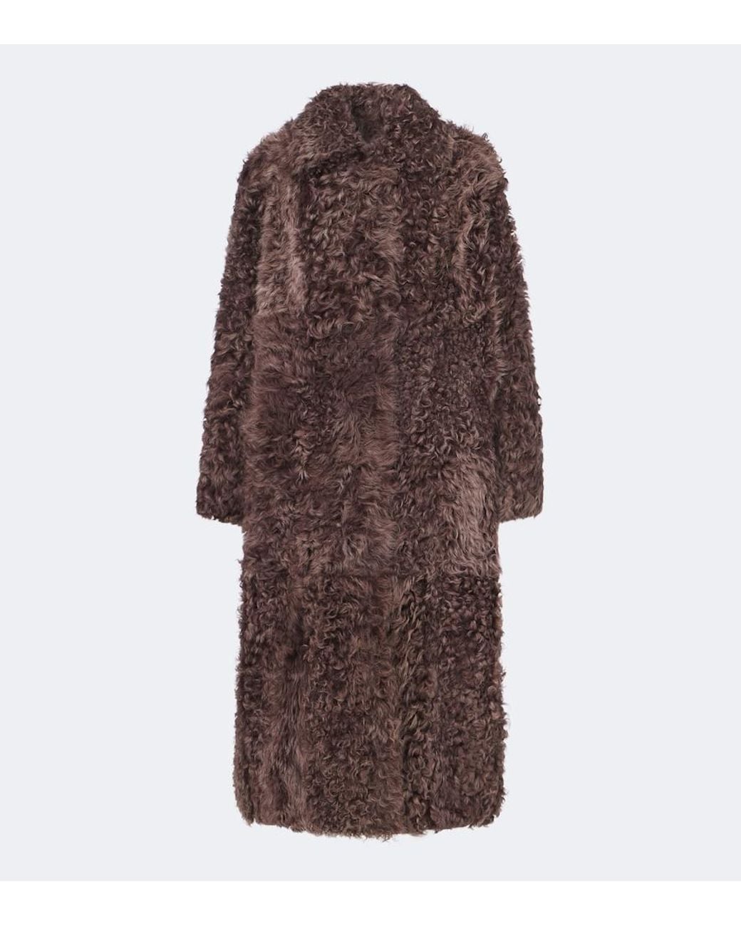 Arma Brown Cristina Reversible Shearling Coat