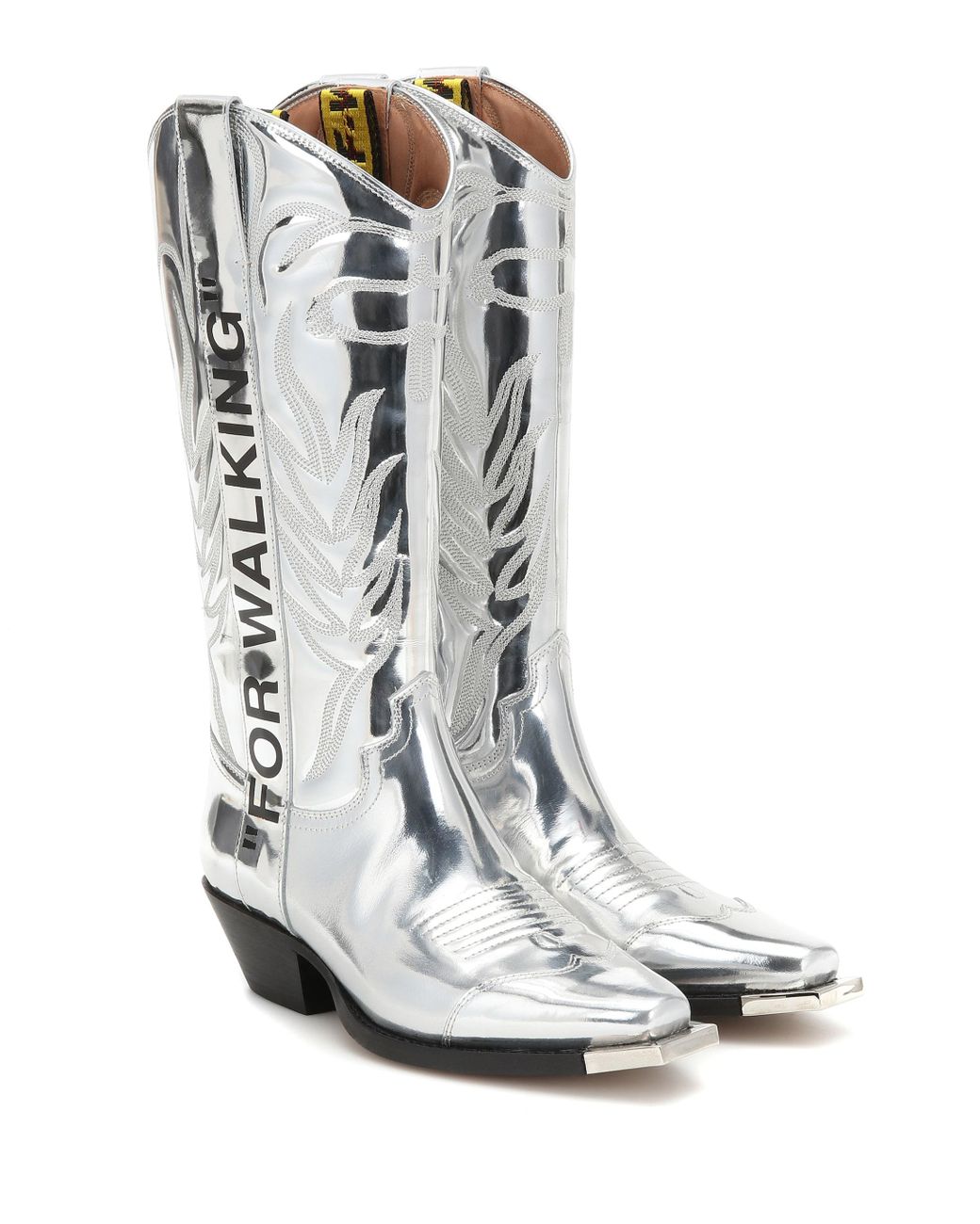 off white for walking western boots