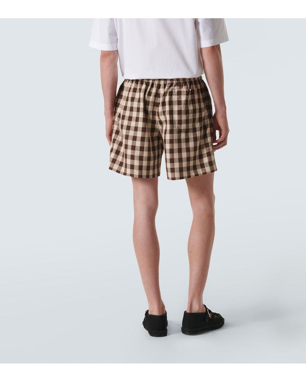 Bode Shorts Gilbert in White für Herren