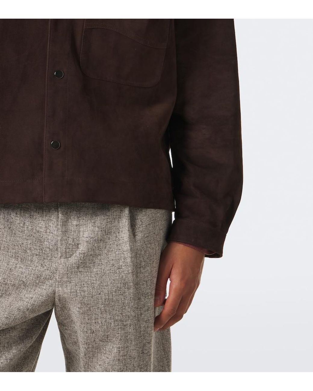 Giacca Wave di STÒFFA in Brown da Uomo