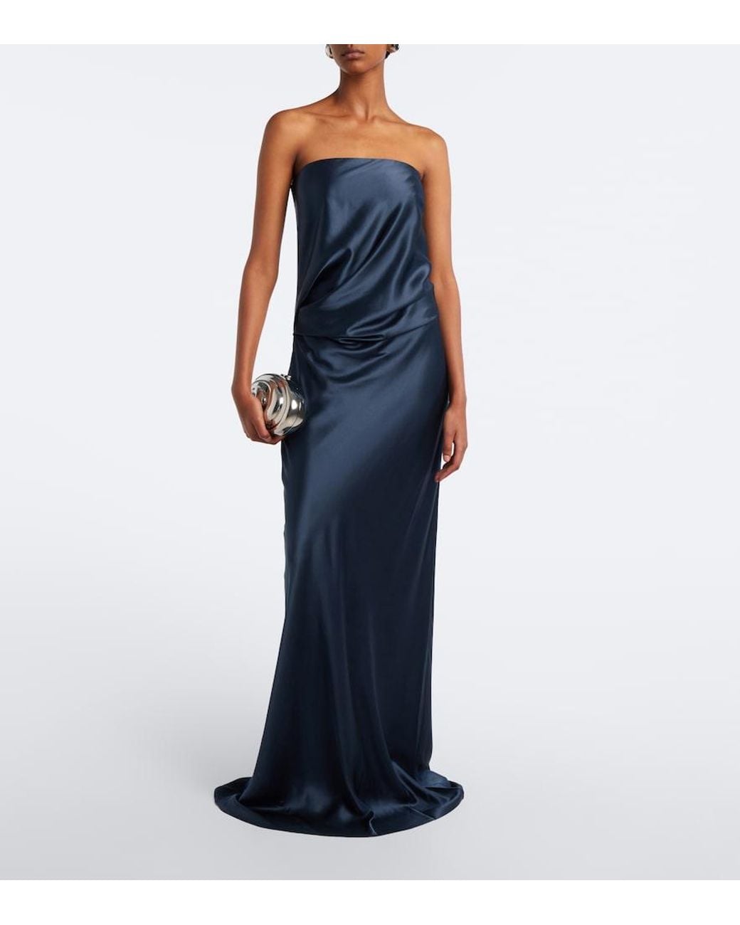 Abito Lungo Bustier di The Sei in Blue