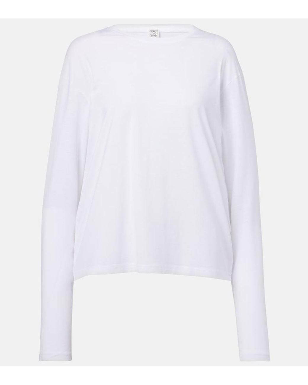Totême White Jersey T-Shirt