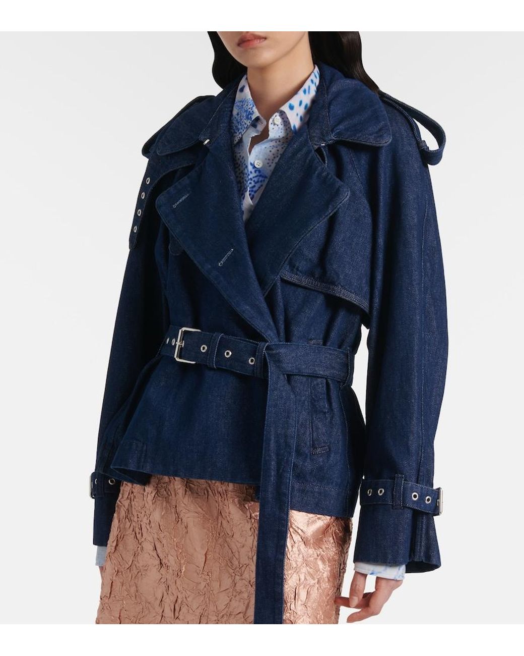 Dries Van Noten Blue Denim Jacket