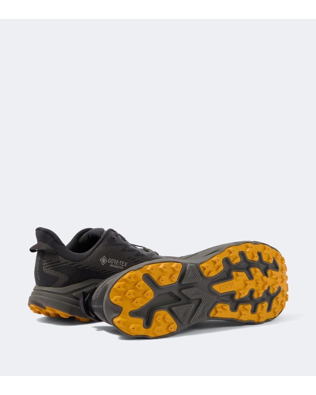 Hoka One One Black Challenger 8 Gore-Tex Trail Running Shoes for men