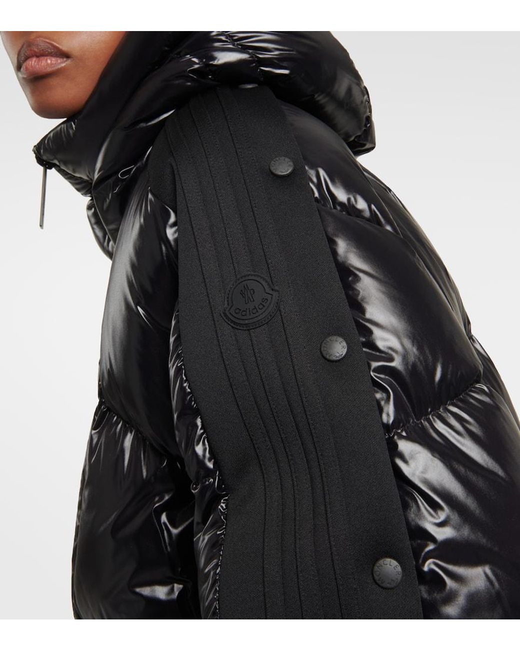 MONCLER Lyst | Black in Jacket Down Beiser Adidas X Genius Moncler 最高級 2 ダウン BEISER adidas × GENIUS ジャケット・アウター
