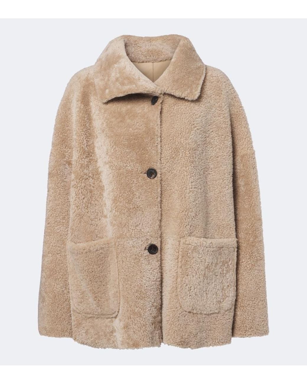 Arma Natural Isabella Reversible Shearling Jacket