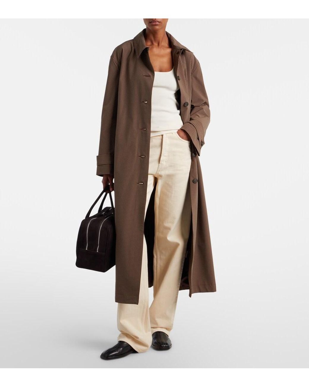 A.Emery Black Talbot Large Suede Tote Bag
