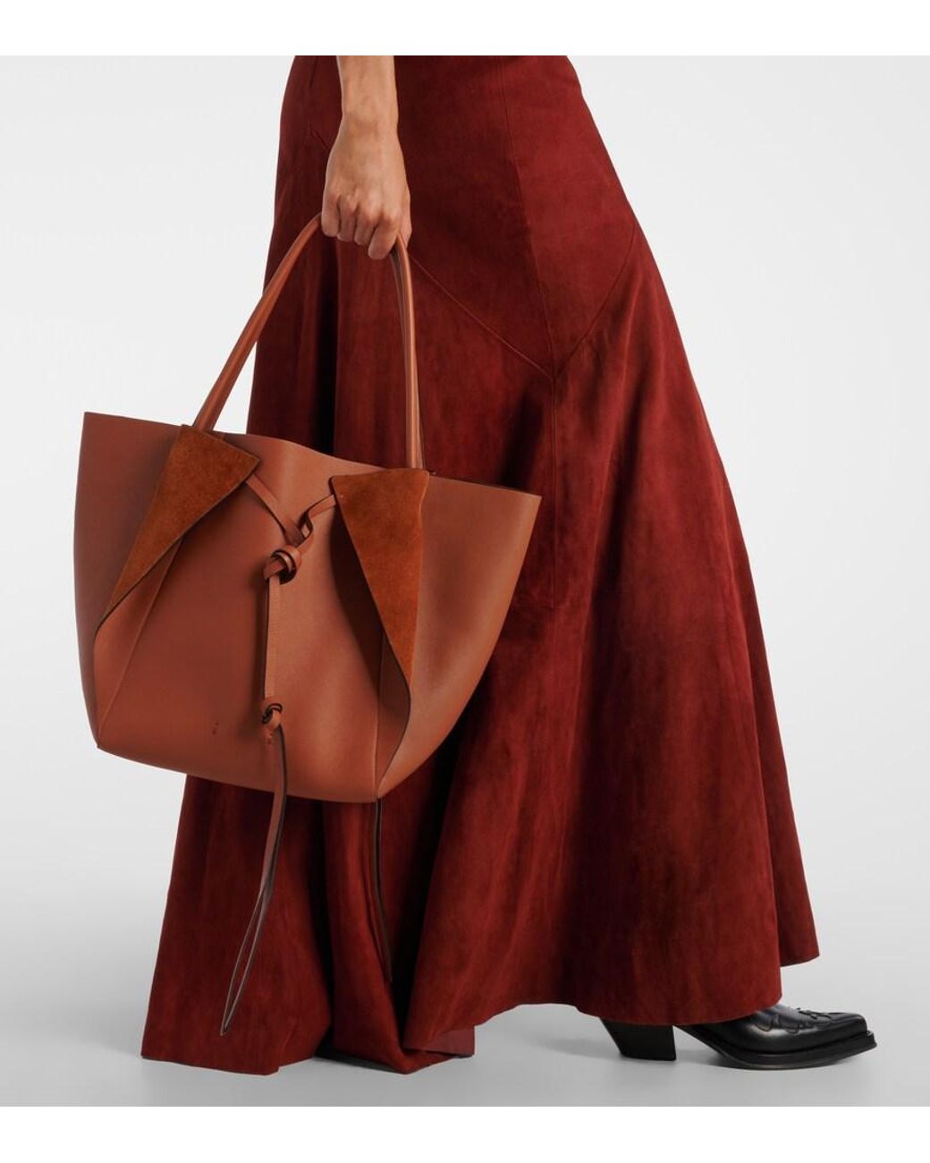 Gabriela Hearst Brown Marija Leather Tote