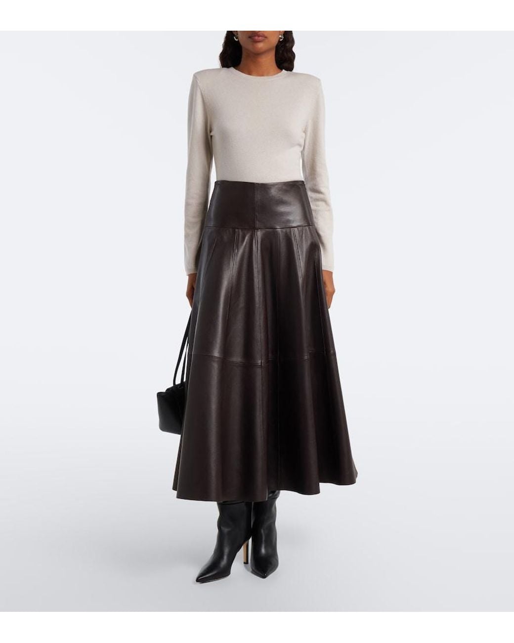 Jardin Des Orangers Natural Wool And Cashmere Bodysuit