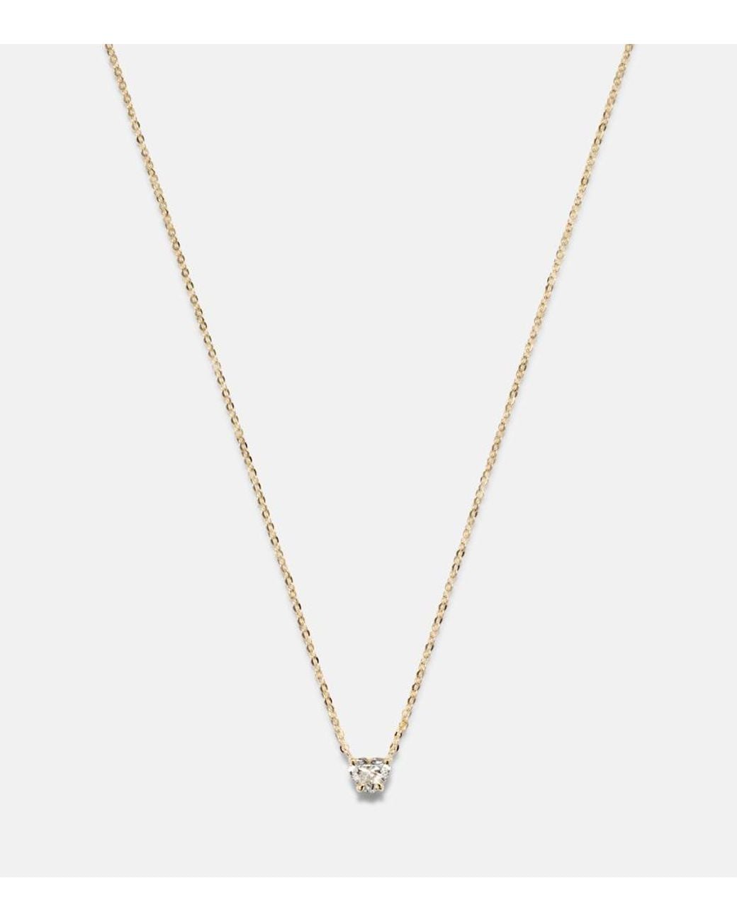 Anita Ko White 18Kt Necklace With Diamonds