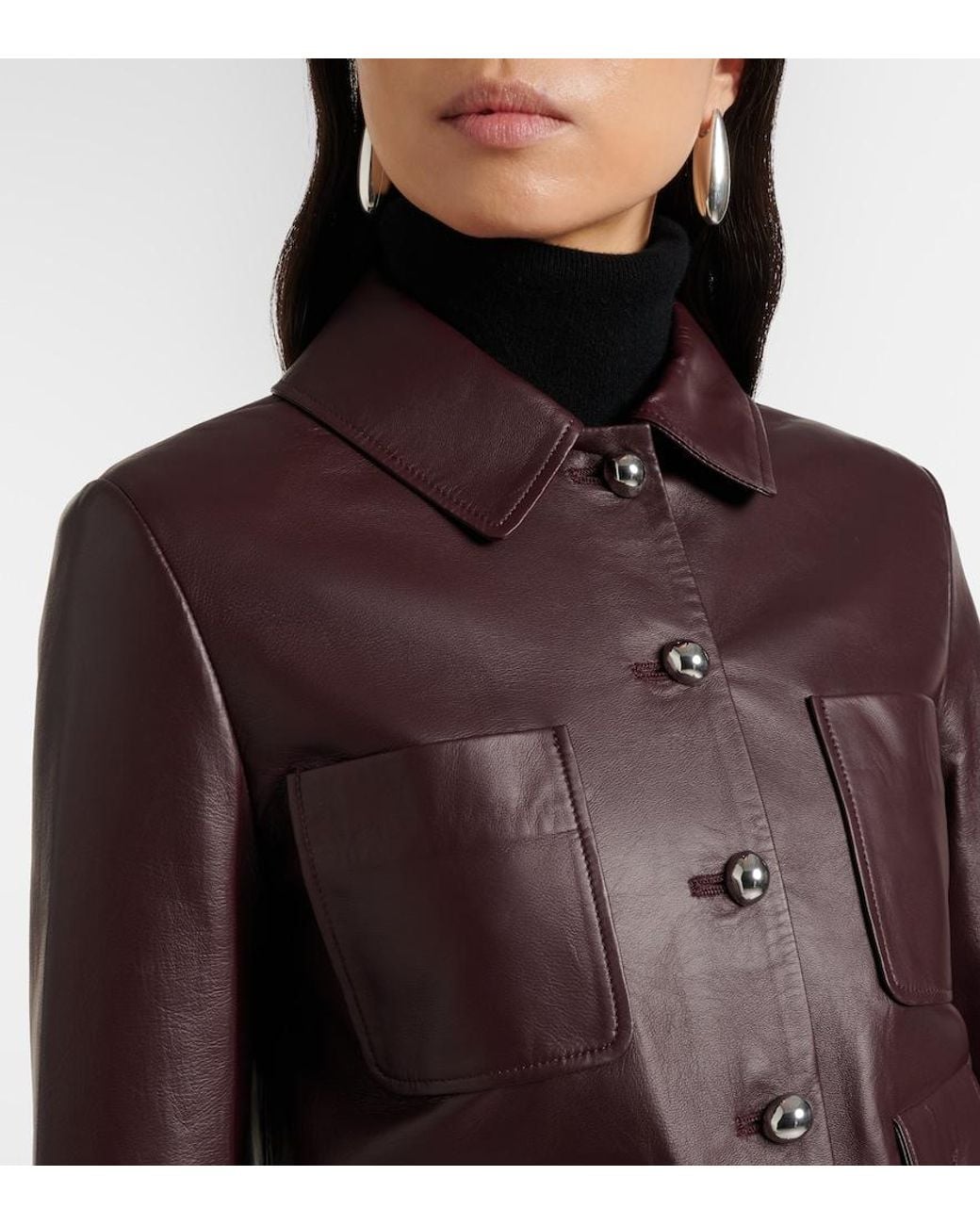 Altuzarra Brown Leather Jacket