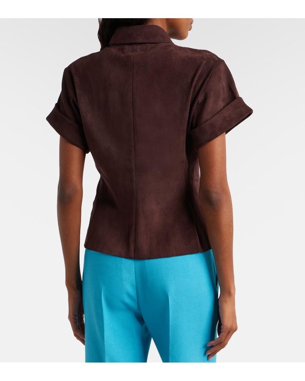 Stouls Brown Miller Suede Shirt