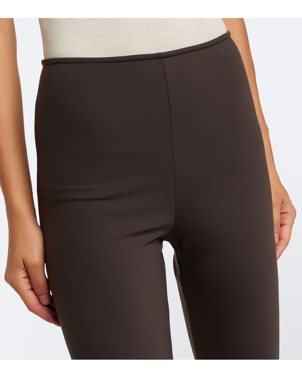 FFORME Gray High-Rise Jersey Leggings