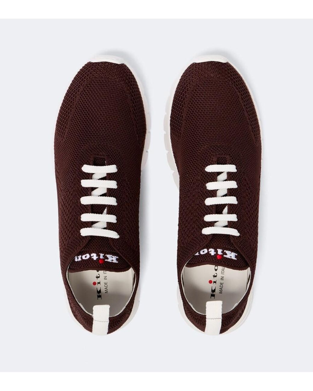 Sneakers Fits di Kiton in Brown da Uomo