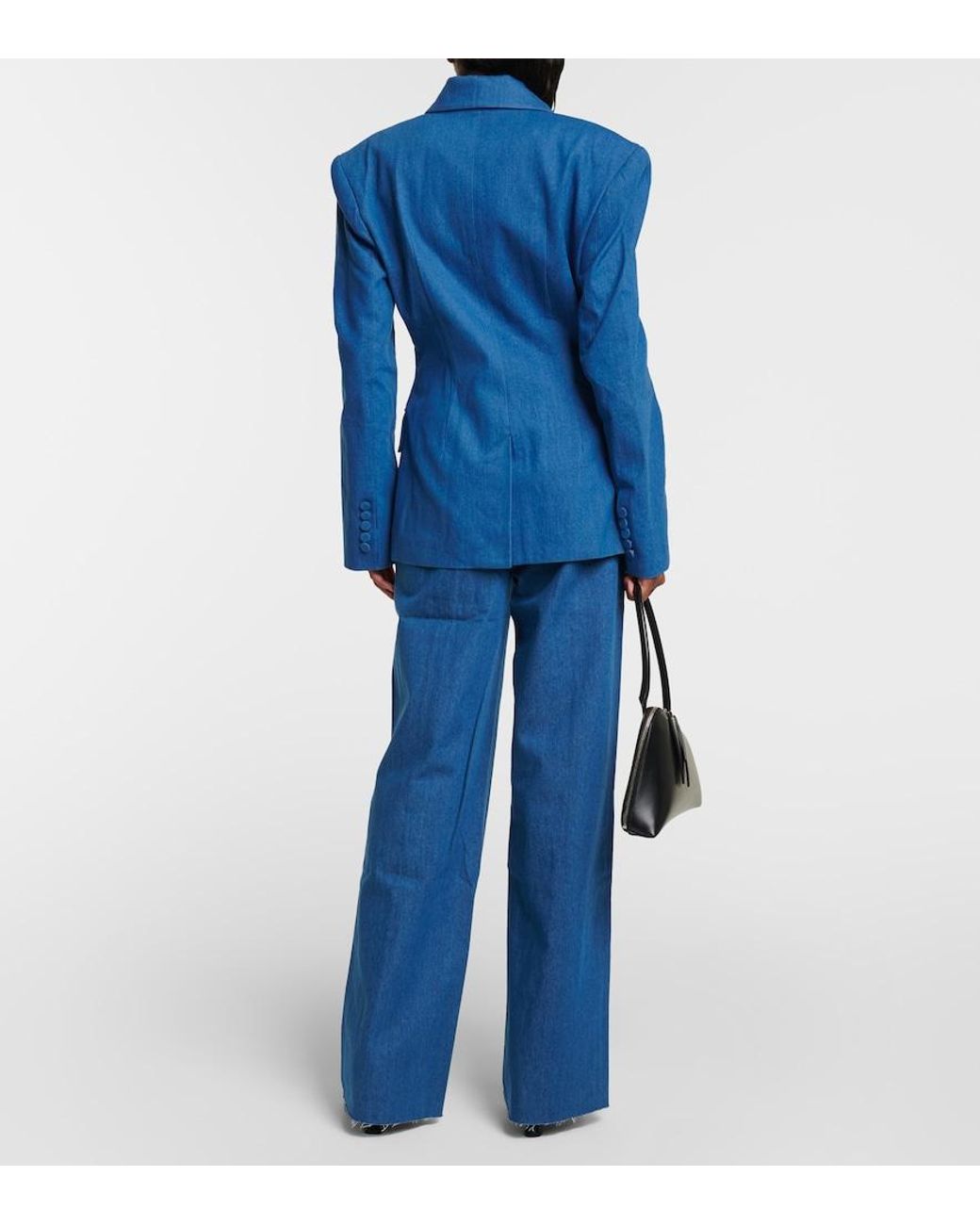 AYA MUSE Blue Cosa Denim Blazer