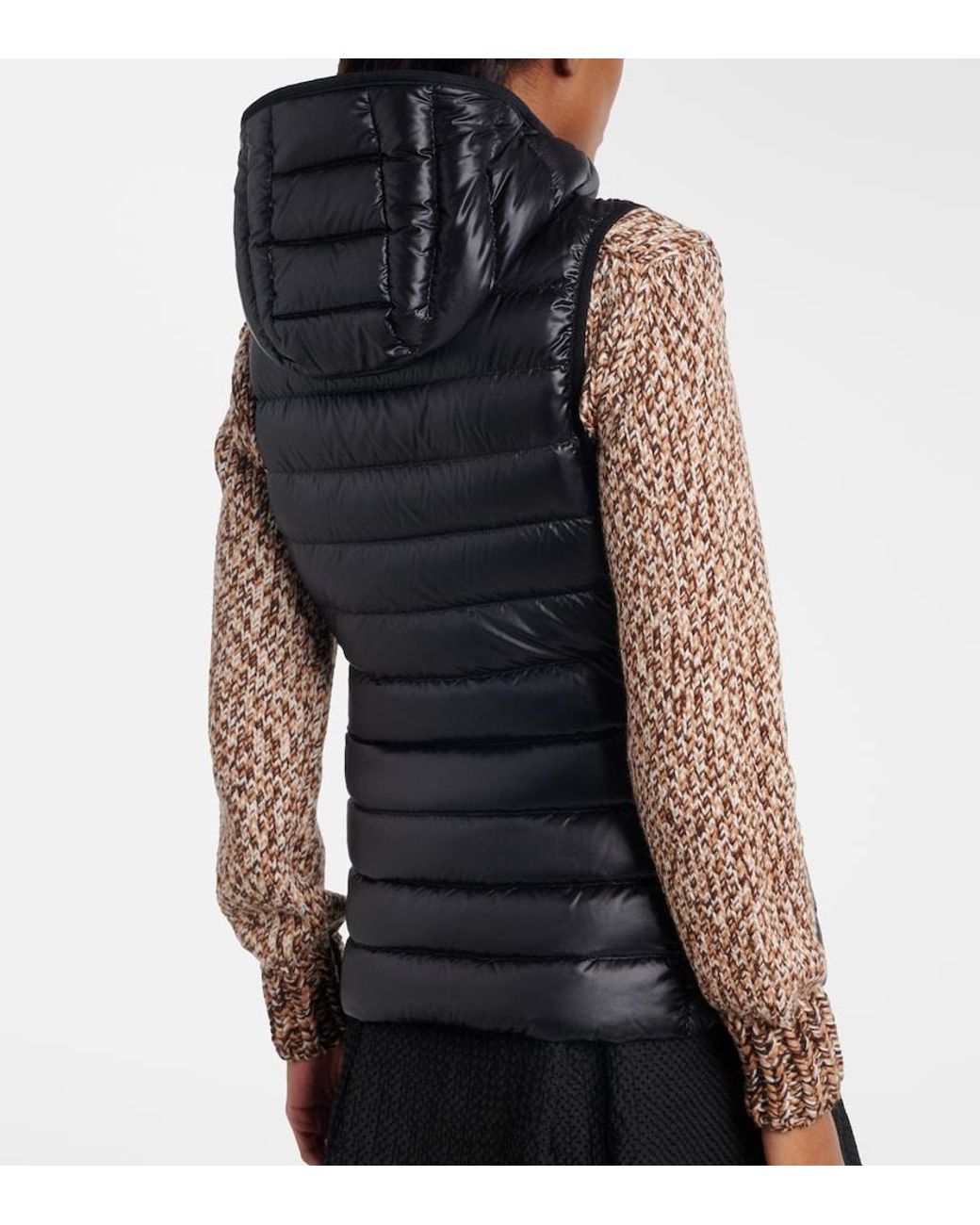 Moncler Black Glygosse Down Vest