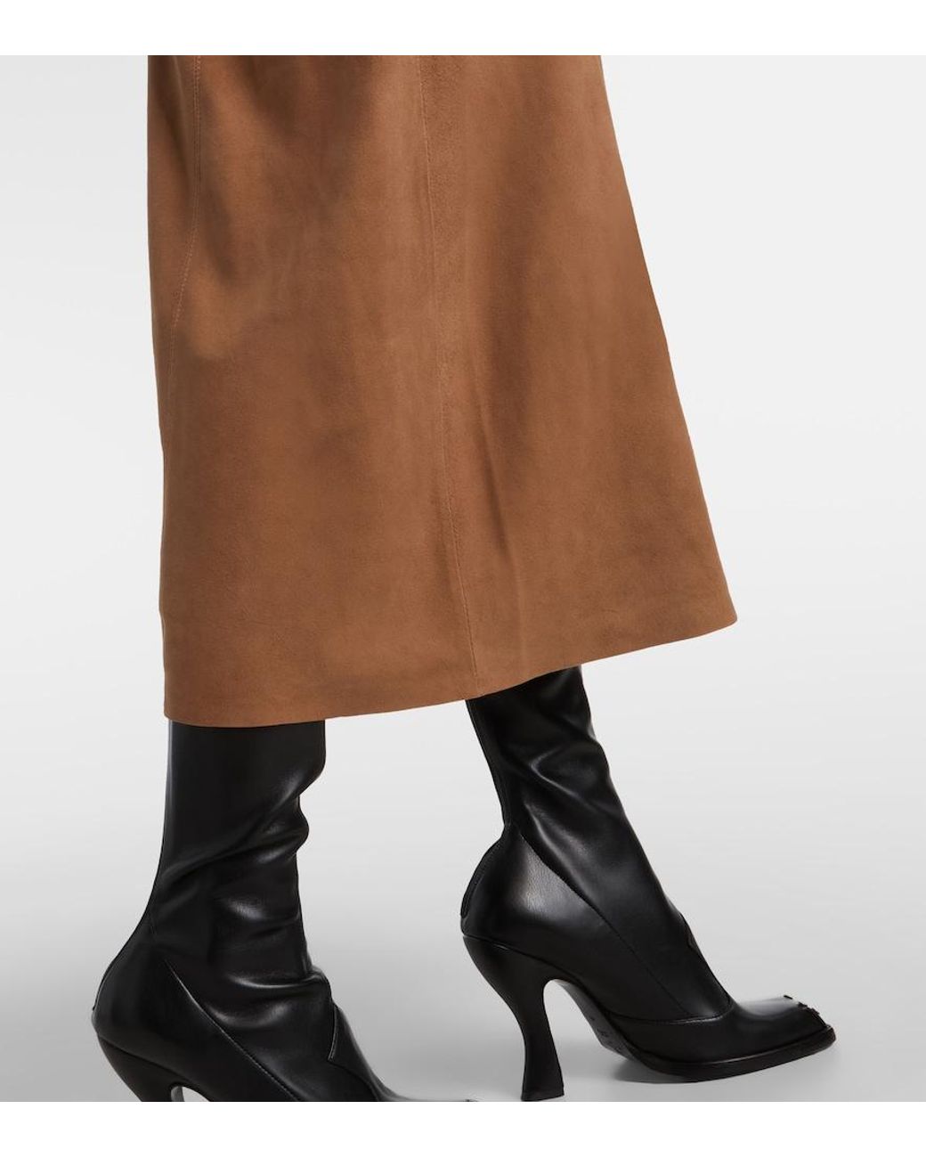 Gonna Midi Edwina di Rixo in Brown
