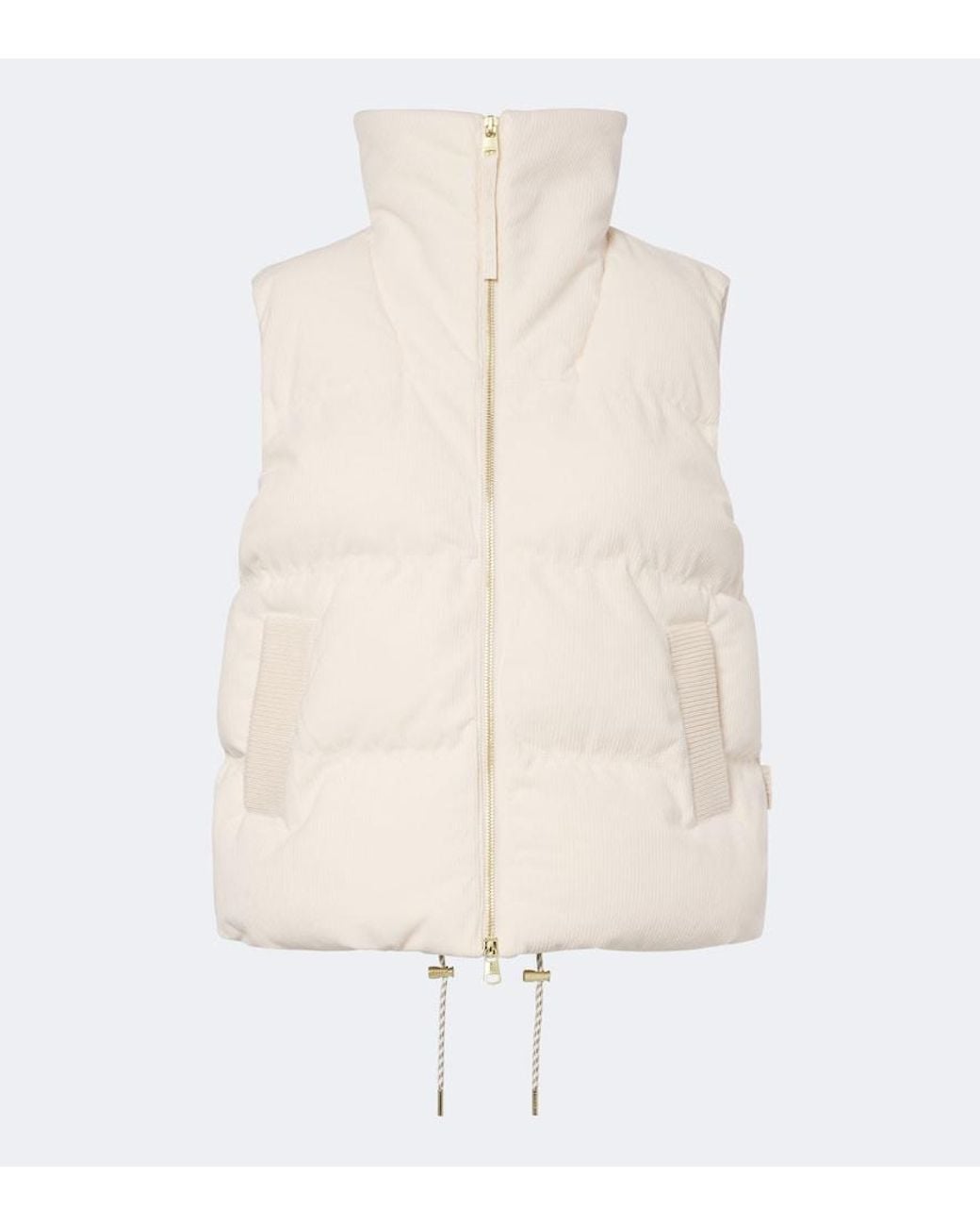 Varley Natural Lilah Corduroy Puffer Vest