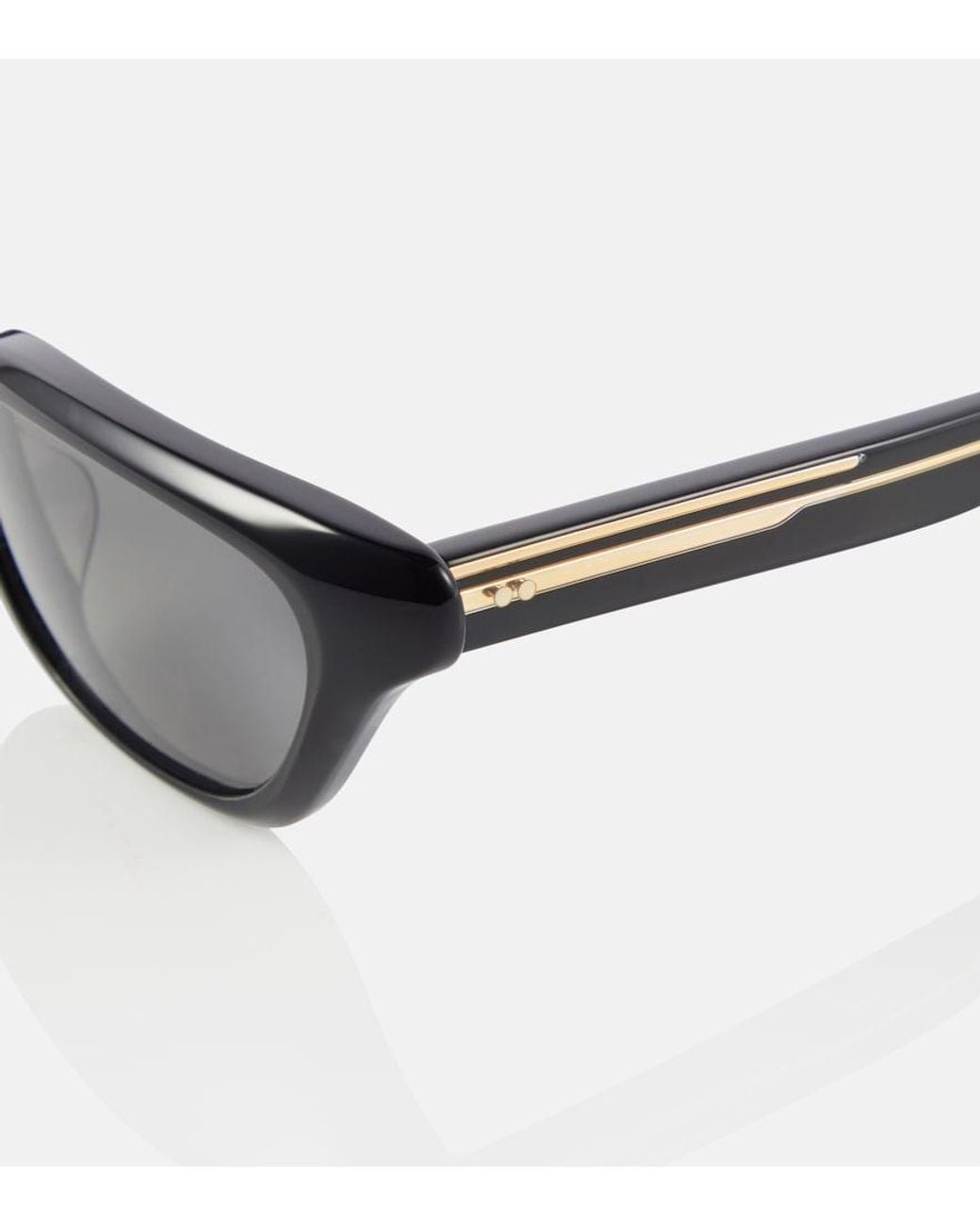 Khaite Black X Oliver Peoples 1983C Cat-Eye Sunglasses