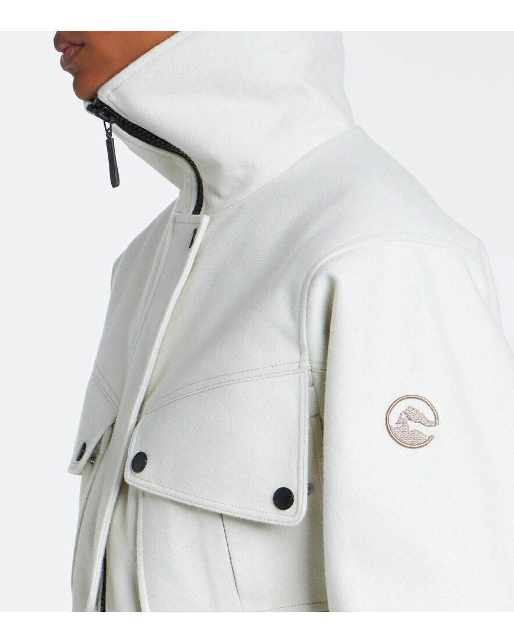 CORDOVA White Telluride Belted Wool-Blend Ski Suit