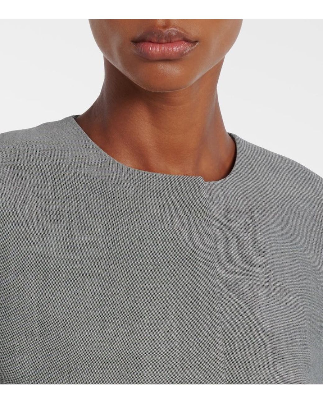 Calvin Klein Gray Parker Wool Jacket