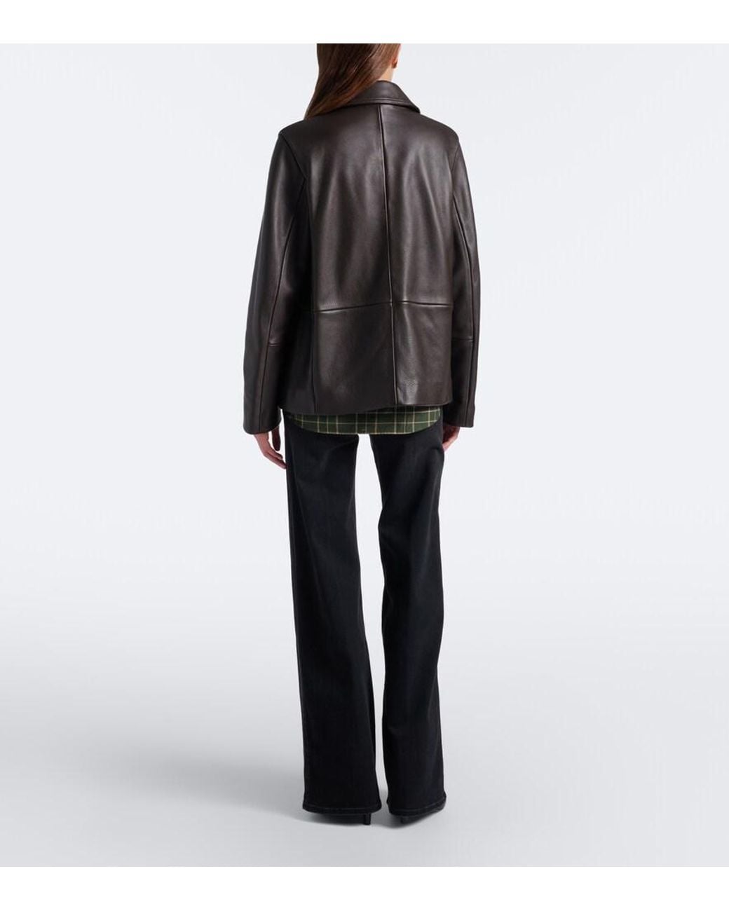 FRAME Black Palace Wide-Leg Jeans