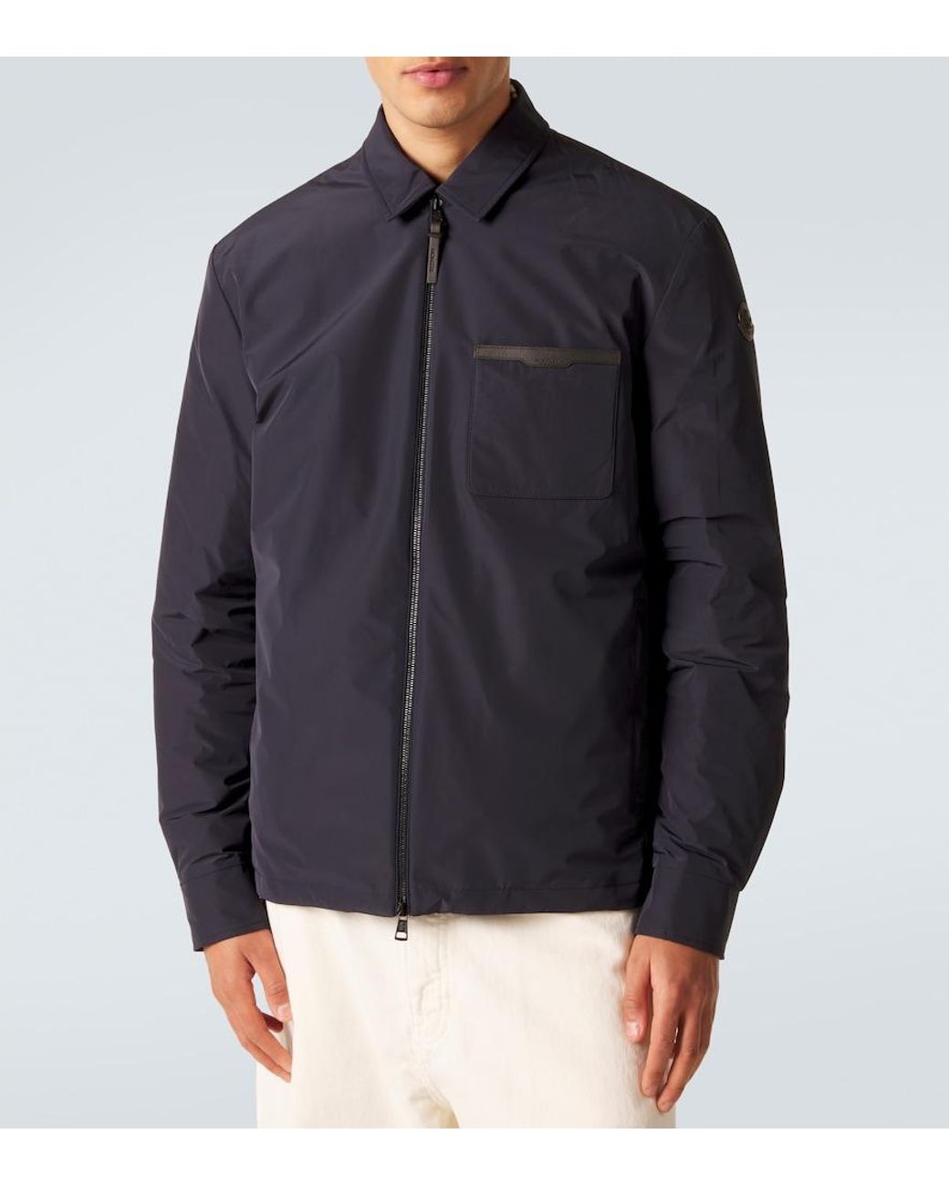 Moncler Blue Tollymore Down Jacket for men