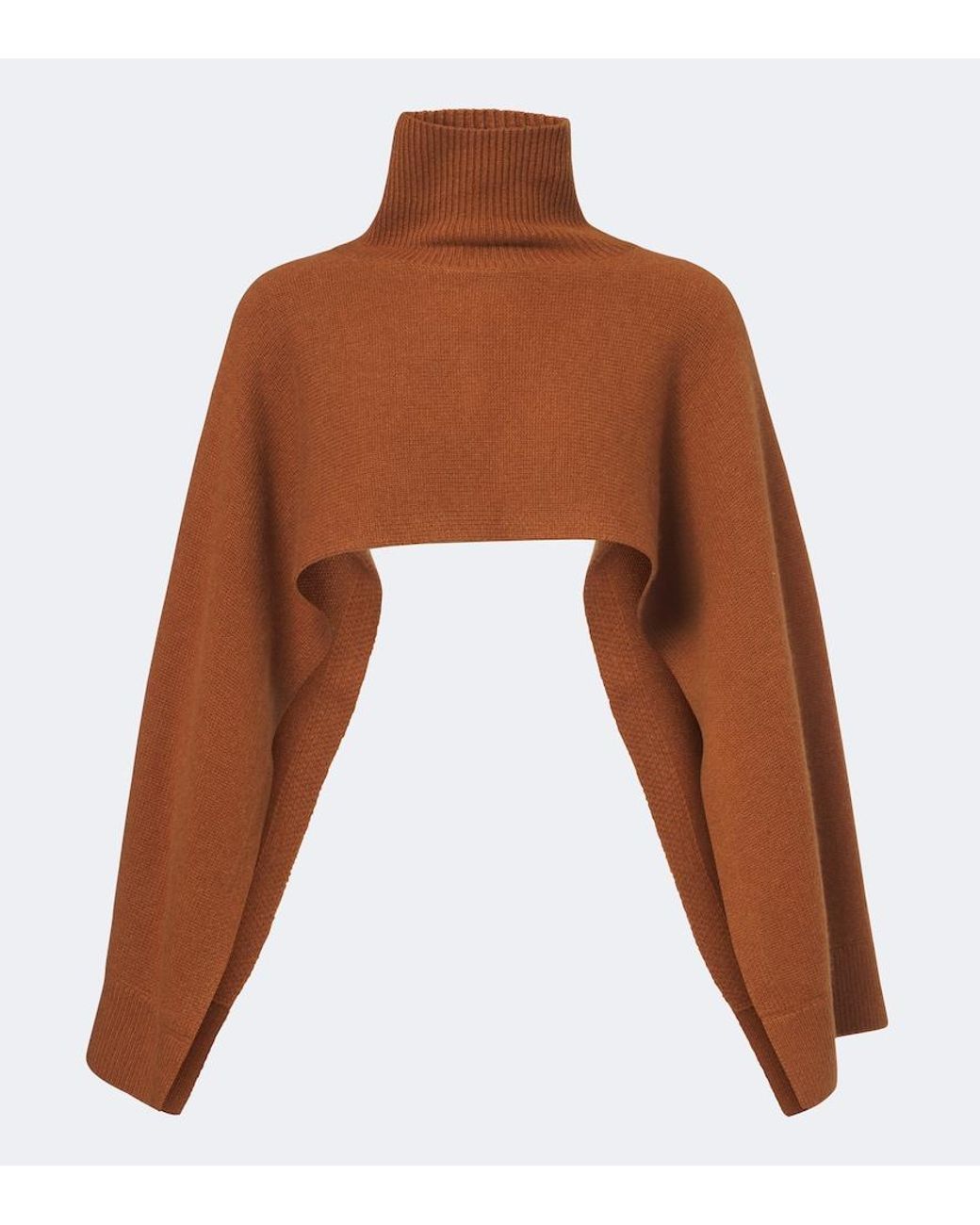 Isabel Marant Brown Marina Wool And Cashmere Poncho