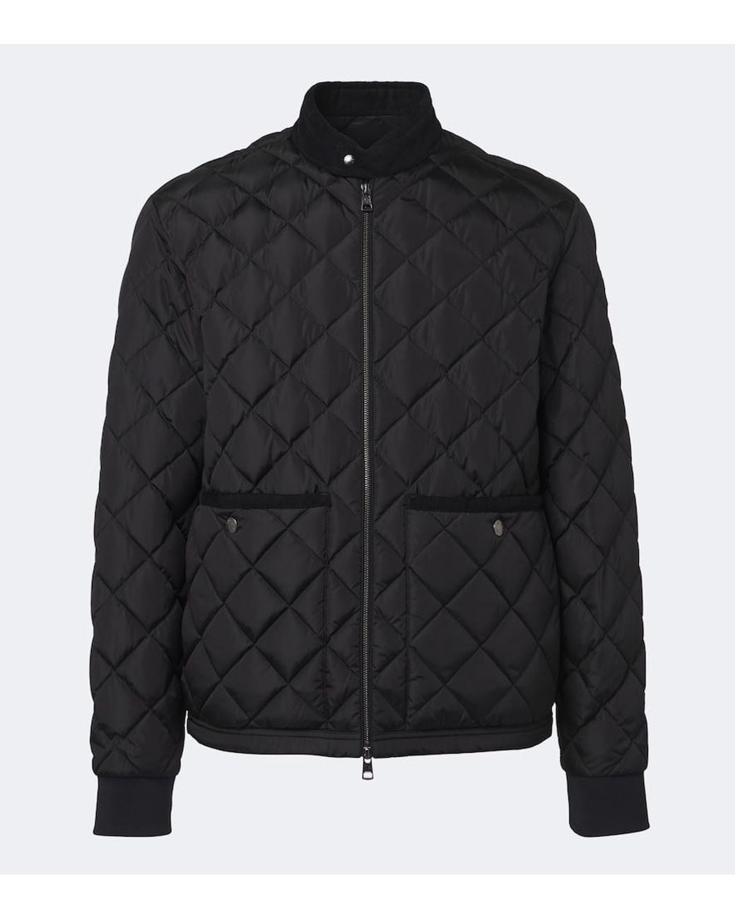 Moncler Black Eclal Quilted Down Jacket for men