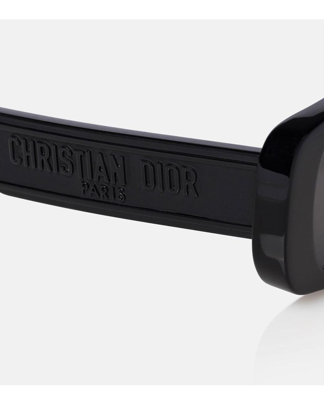 Dior Black Wil S2u 53mm Geometric Sunglasses