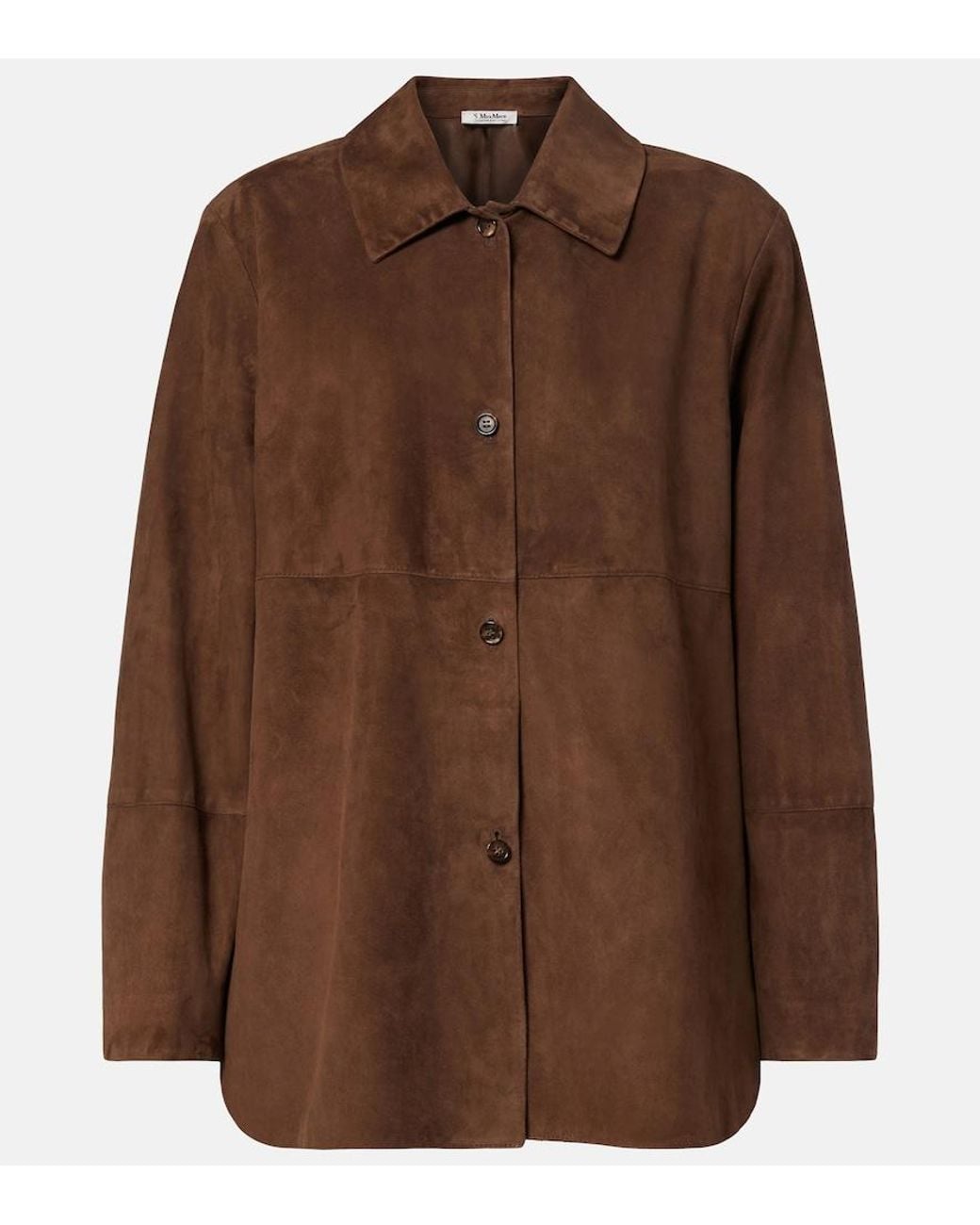 Max Mara Brown Suede Jacket