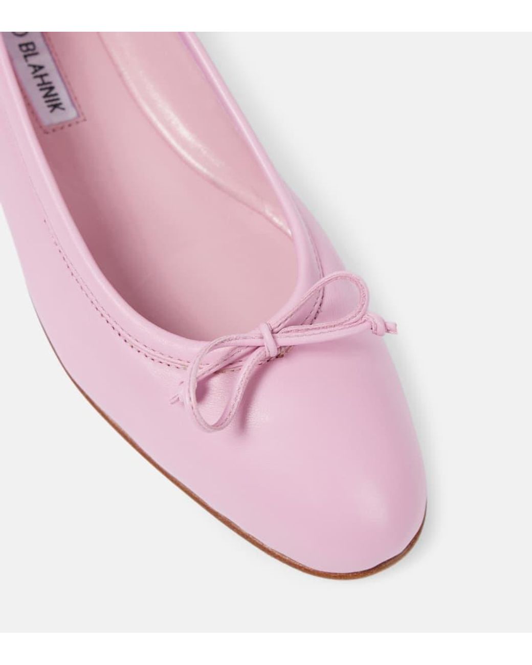 魅力的な足元★MANOLO BLAHNIK Verallii leather ballet flats 魅力的な足元☆MANOLO BLAHNIK Verallii leather ballet flats