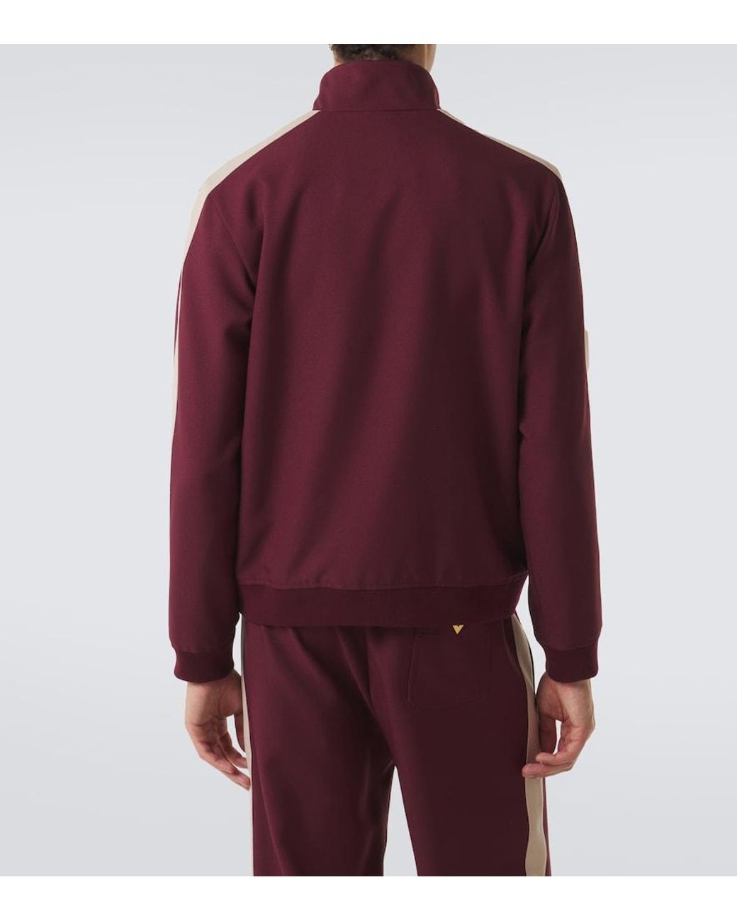 Valentino Garavani Purple Vgold Track Jacket for men