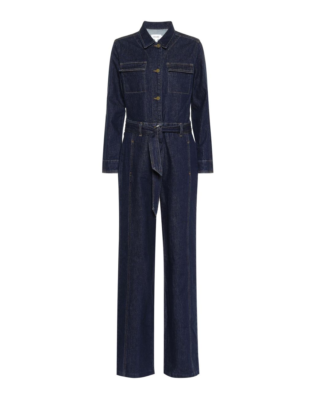 vintage denim jumpsuit