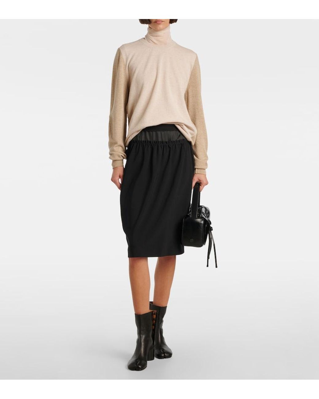Maison Margiela Natural Wool Sweater