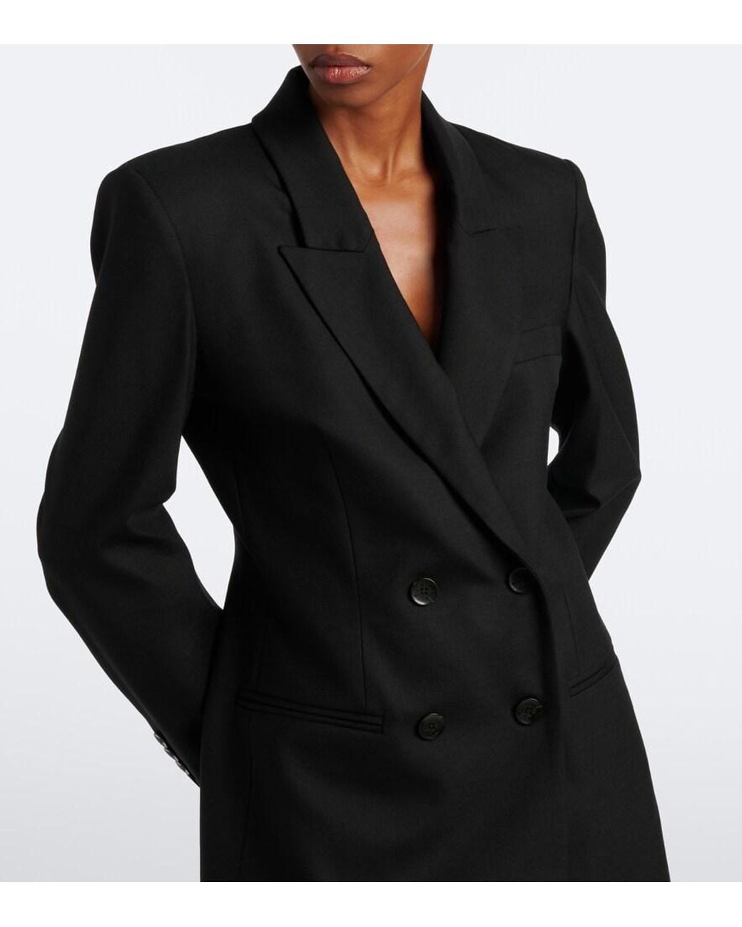 Blumarine Black Floral-Applique Blazer