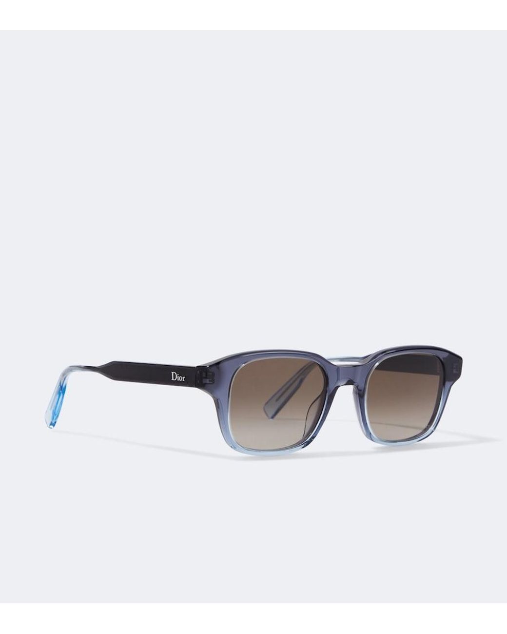 Dior Blue Dioribbon S1 Rectangular Sunglasses for men
