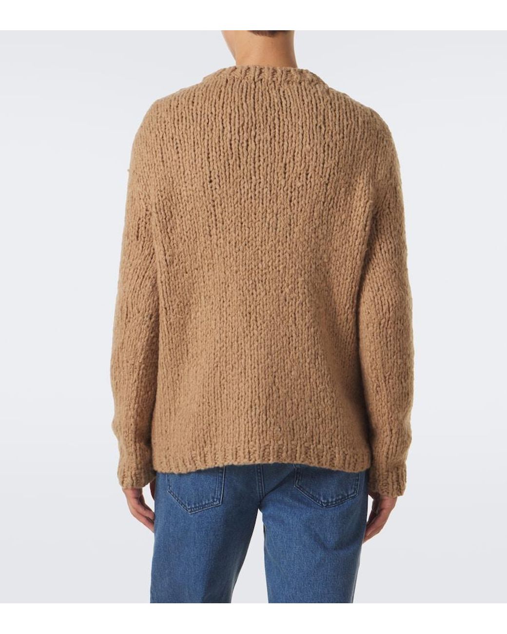 Gabriela Hearst Natural Lawrence Cashmere Sweater for men